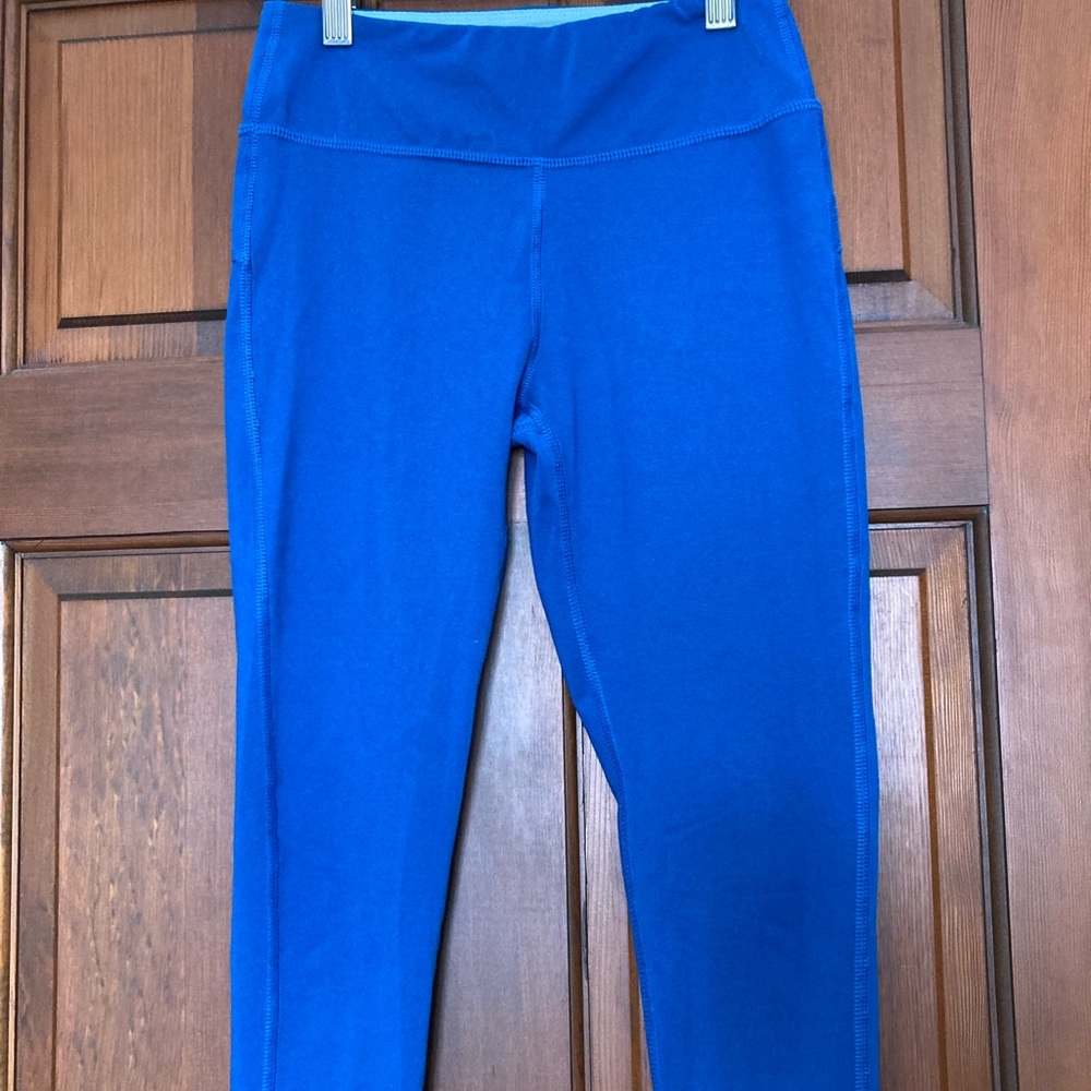 XS size, blue, Marika Sport leggings, 3 quarter length